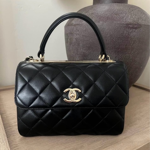 New with receipt Chanel top handle in size small. - Picture 1 of 5